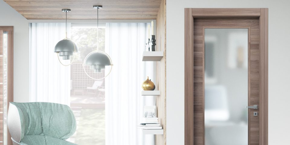 porte da interno con vetro