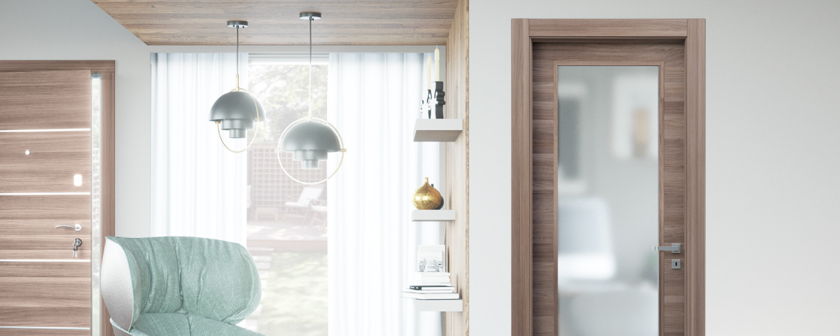 porte da interno con vetro